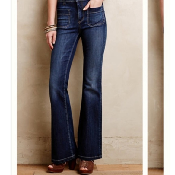 Anthropologie Denim - Pilcro & the Letterpress high waisted flare jeans